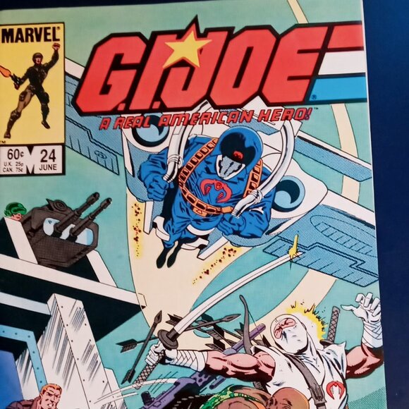 G.I. JOE-A REAL AMERICAN HERO! Set of 6 Comic Books 1980s - Picture 5 of 10